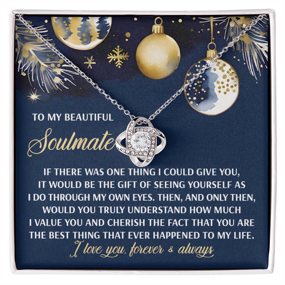 Soulmate - One Thing - Love Knot Necklace