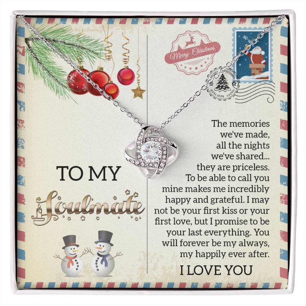 Soulmate - Last Everything - Love Knot Necklace