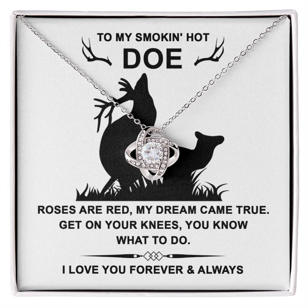 Soulmate - Dream Came True - Love Knot Necklace
