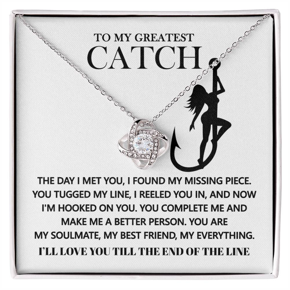Soulmate - Hooked On You - Love Knot Necklace