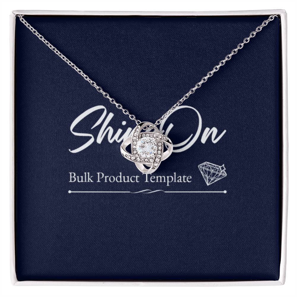Collar de nudo de amor