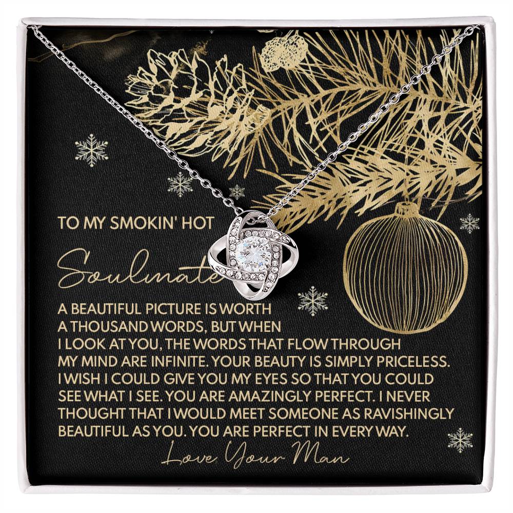 Soulmate - Amazingly Perfect - Love Knot Necklace