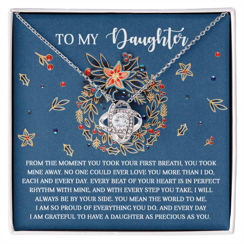 Daughter - Perfect Rhythm - Love Knot Necklace
