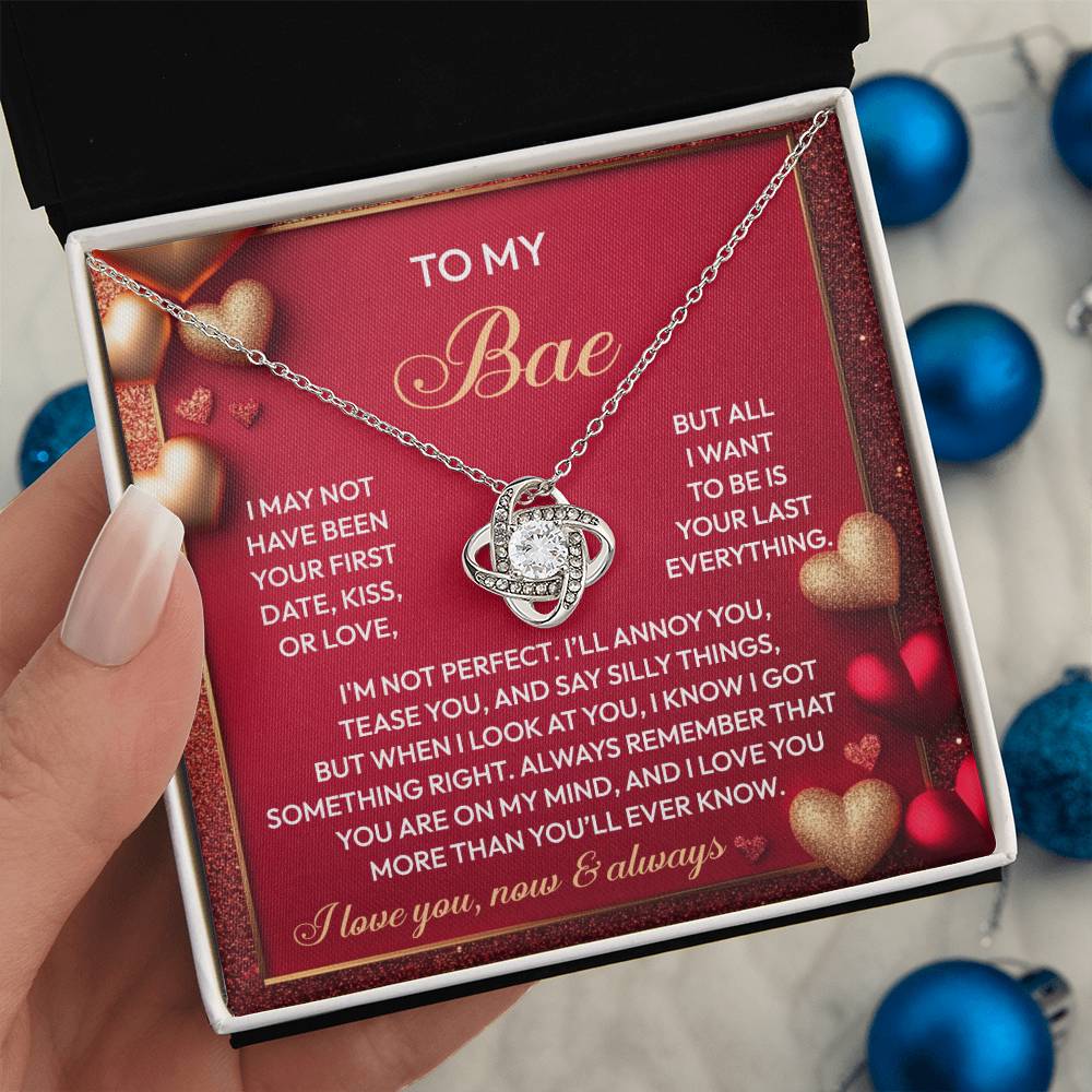 Soulmate - On My Mind - Love Knot Necklace