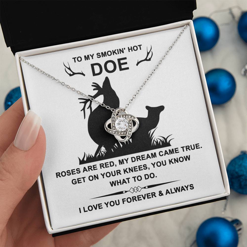 Soulmate - Dream Came True - Love Knot Necklace
