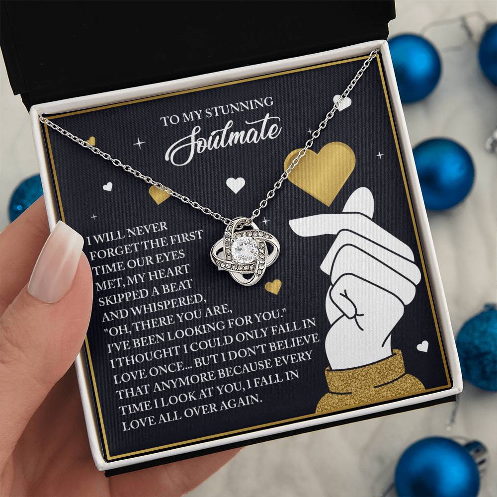 Soulmate - Look At You - Love Knot Necklace