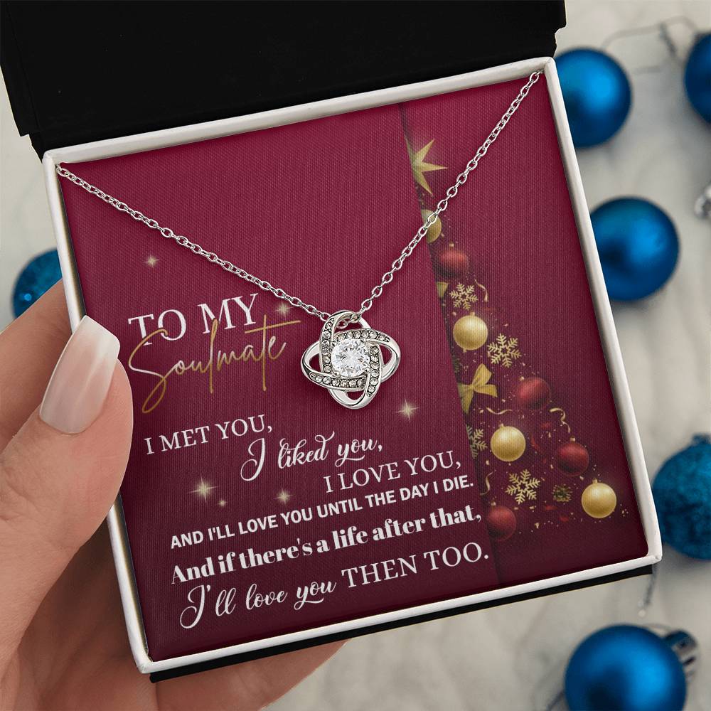 Soulmate - Love You Then - Love Knot Necklace