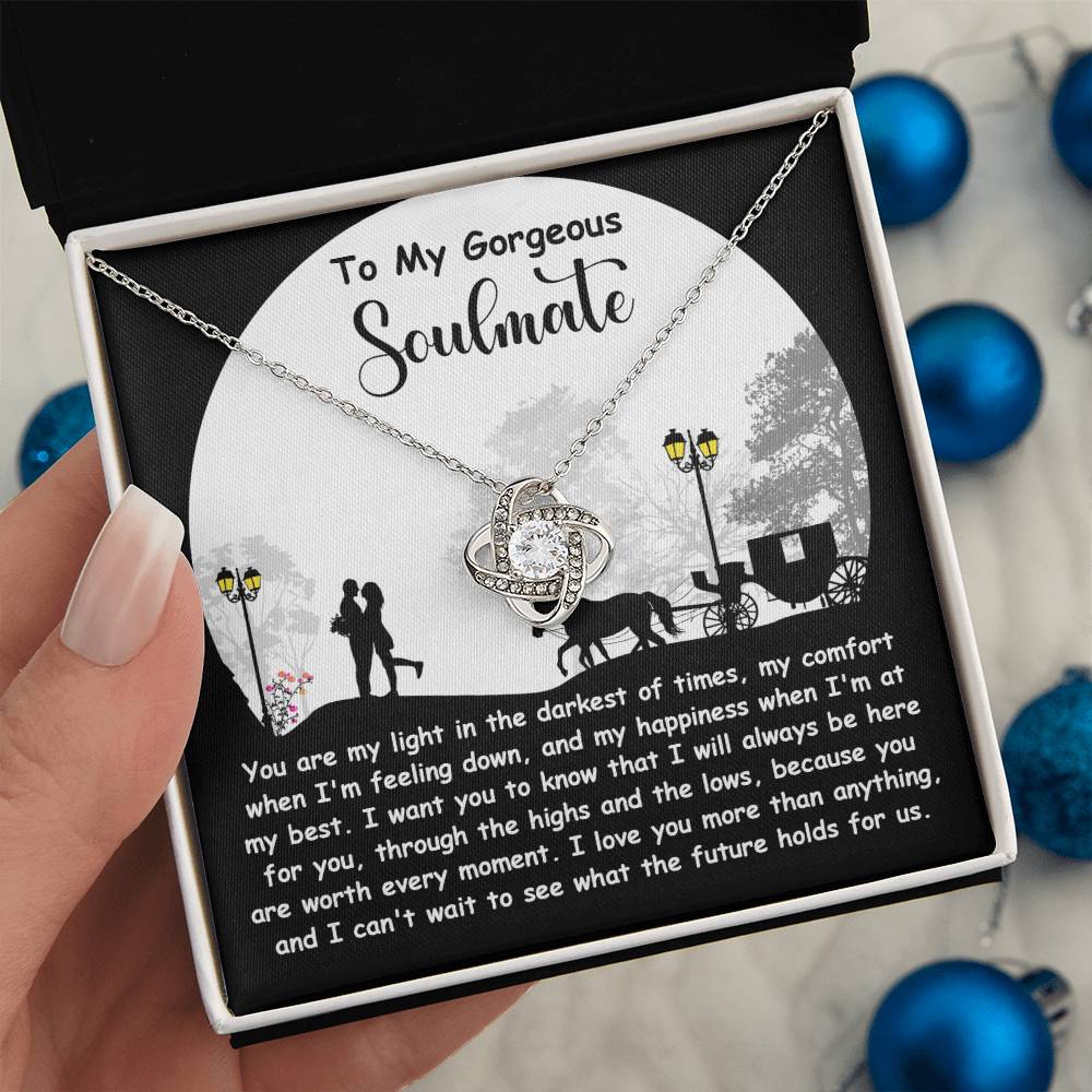 Soulmate - Holds For Us - Love Knot Necklace