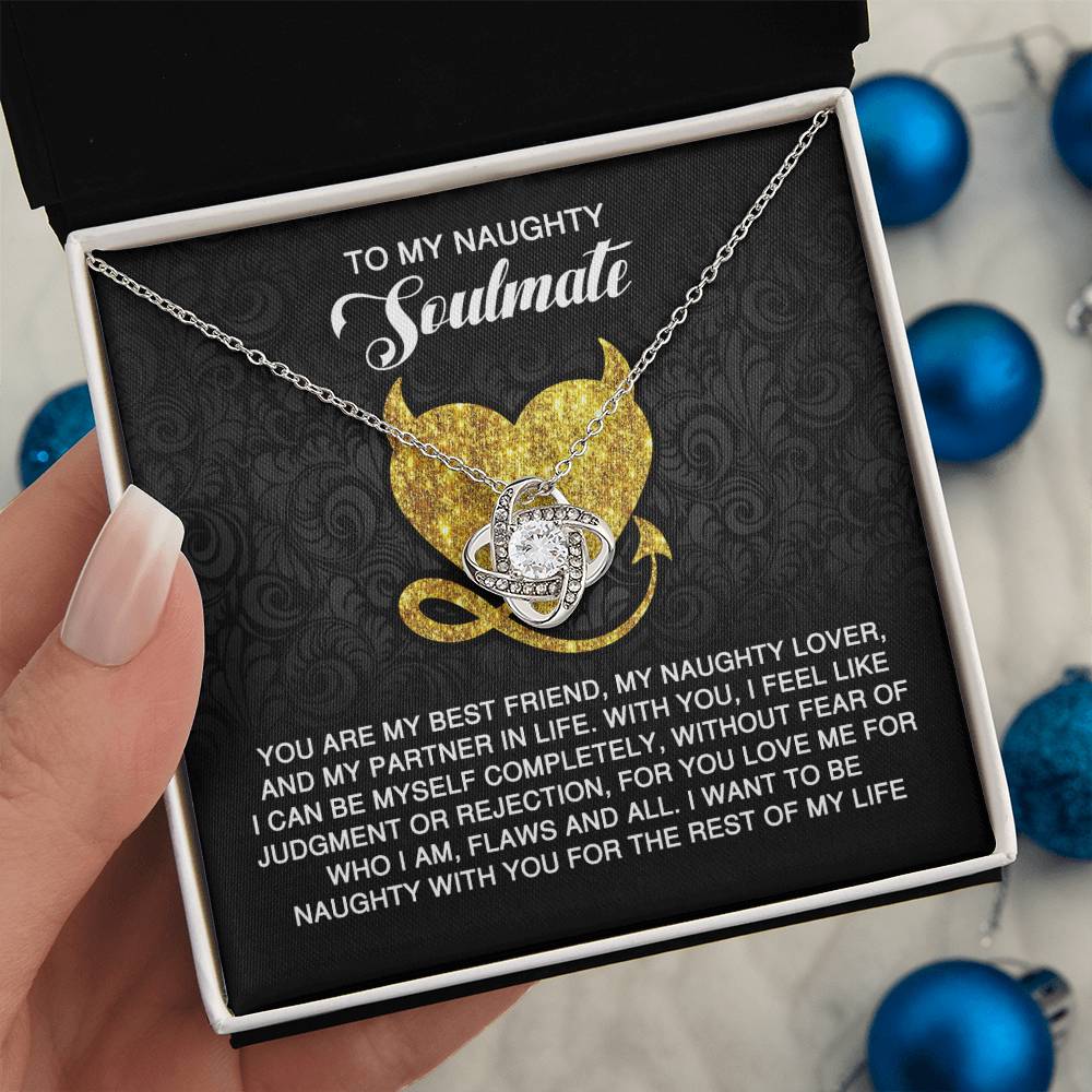 Soulmate - Naughty With You - Love Knot Necklace