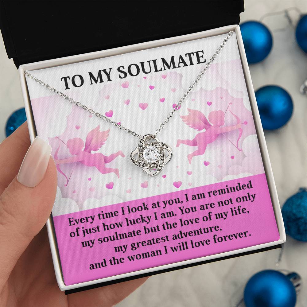Soulmate - Greatest Adventure - Love Knot Necklace