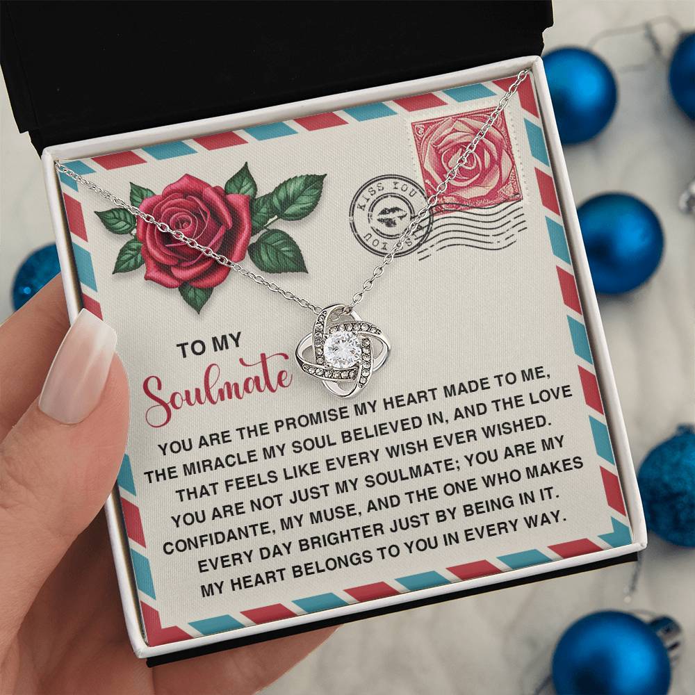 Soulmate - Made To Me - Love Knot Necklace