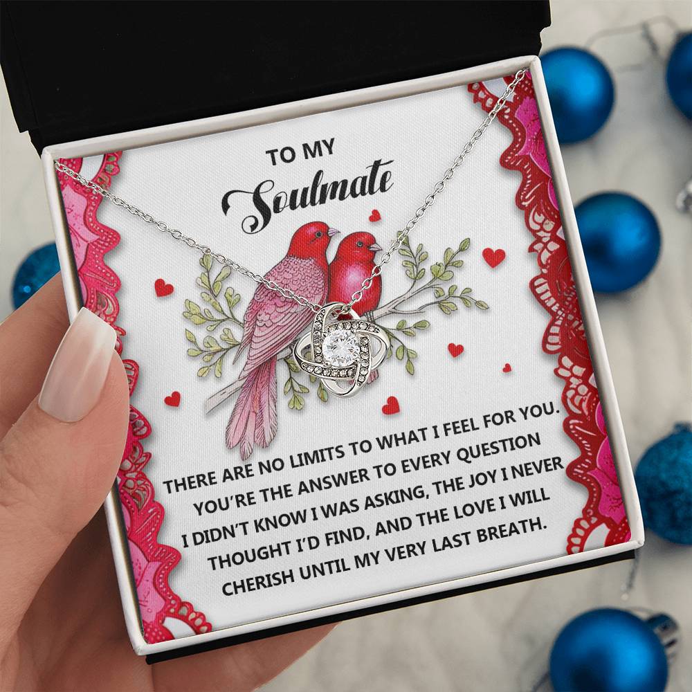 Soulmate - Feel For You - Love Knot Necklace