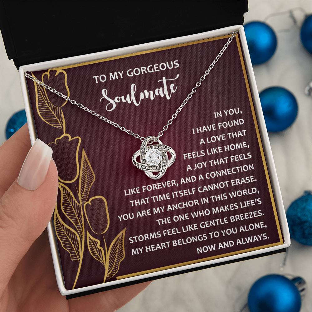 Soulmate - Gentle Breezes - Love Knot Necklace
