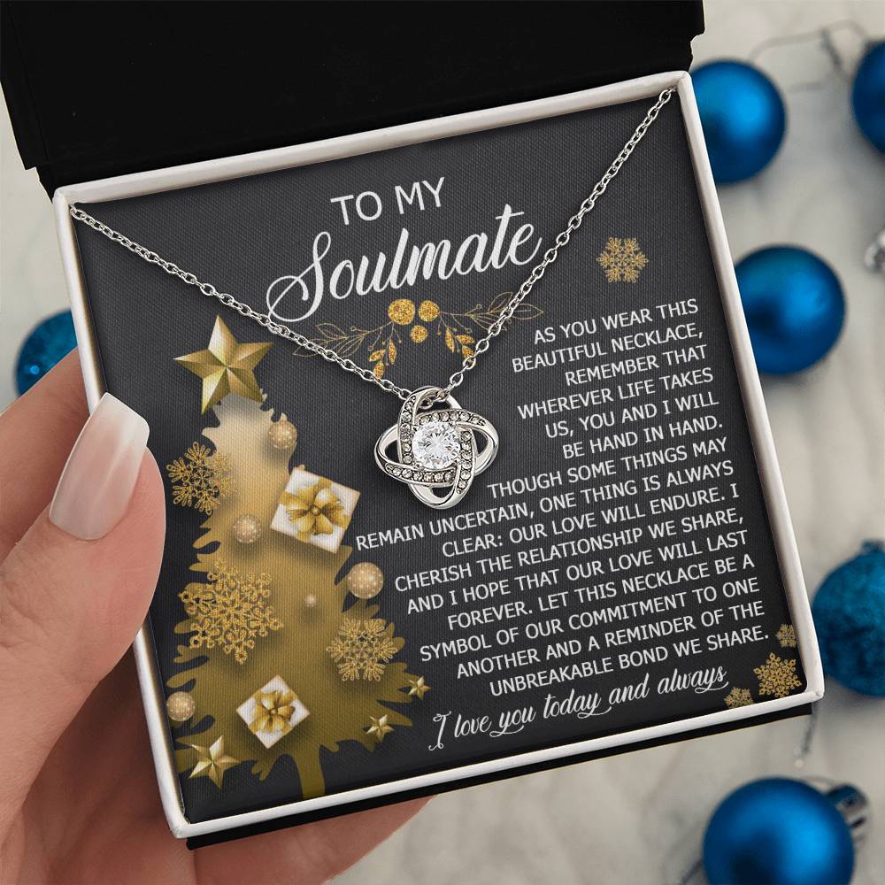 Soulmate - Be A Symbol - Love Knot Necklace