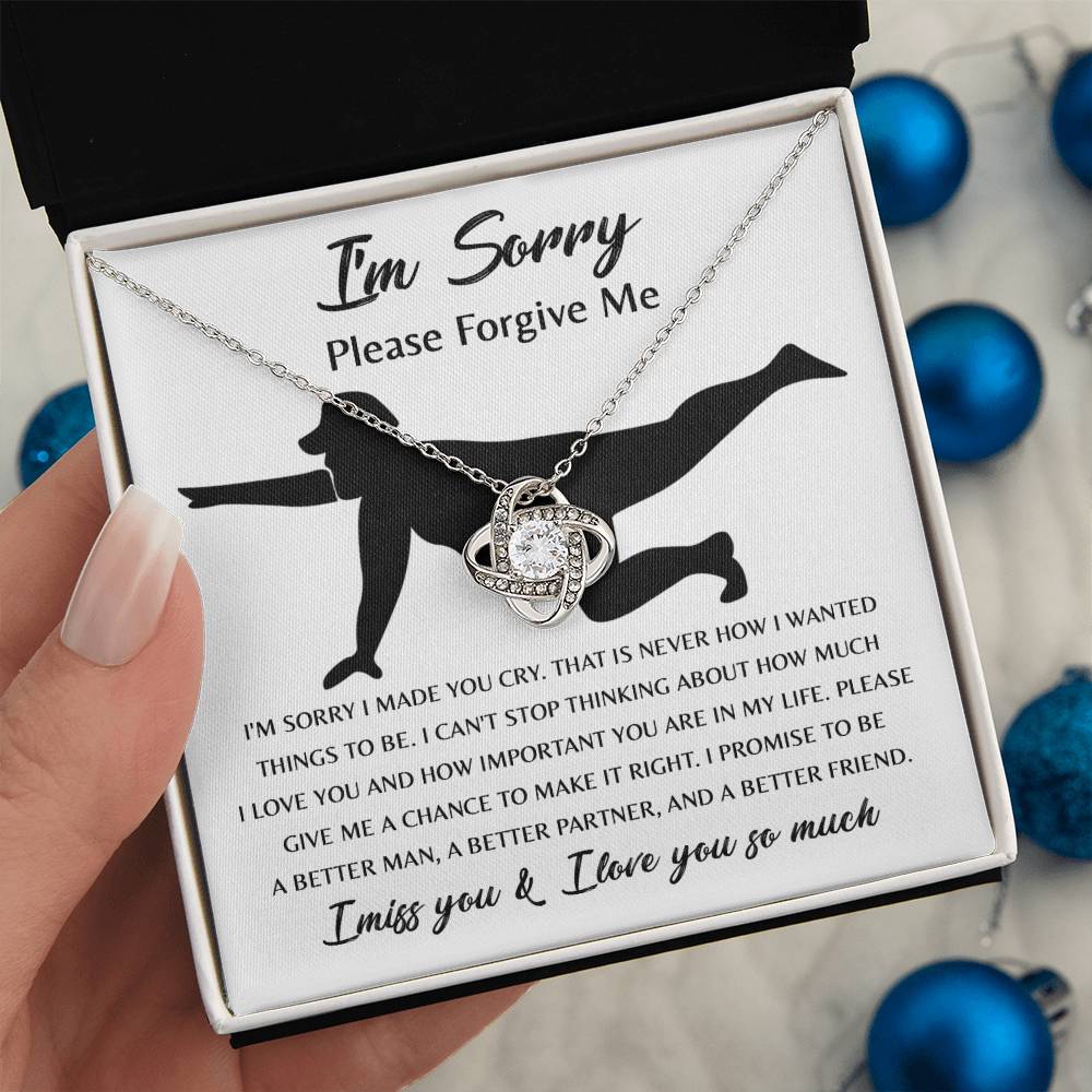 Sorry - Things To Be - Love Knot Necklace