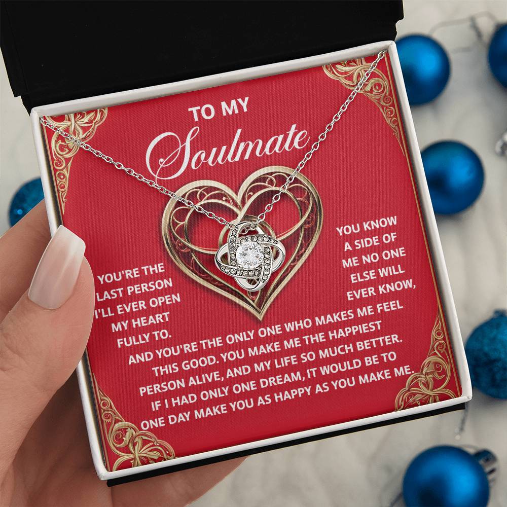 Soulmate - The Only One - Love Knot Necklace