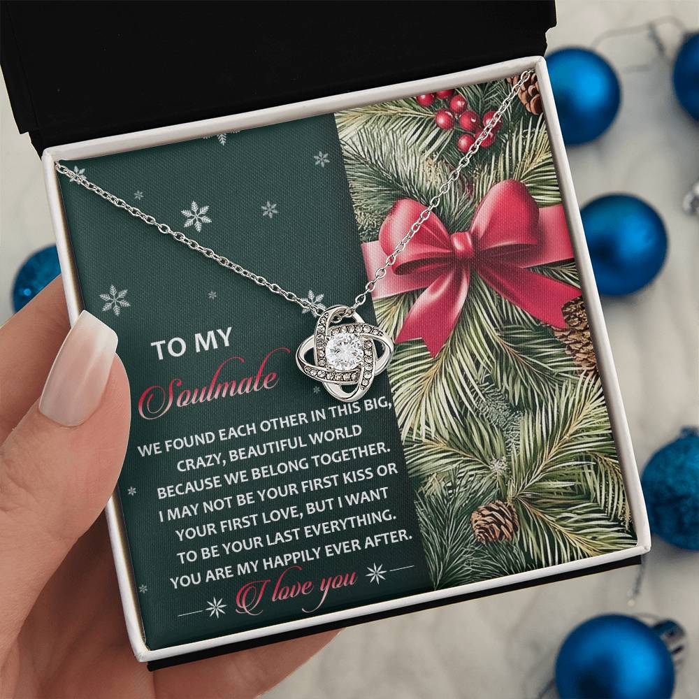 Soulmate - Beautiful World - Love Knot Necklace