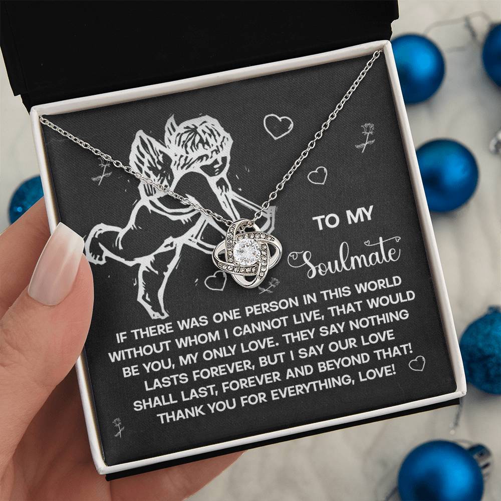 Soulmate - Lasts Forever - Love Knot Necklace