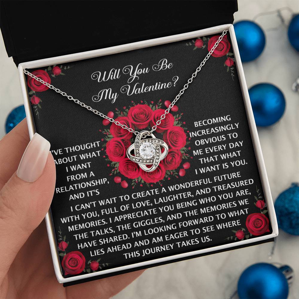 Soulmate - What I Want - Love Knot Necklace