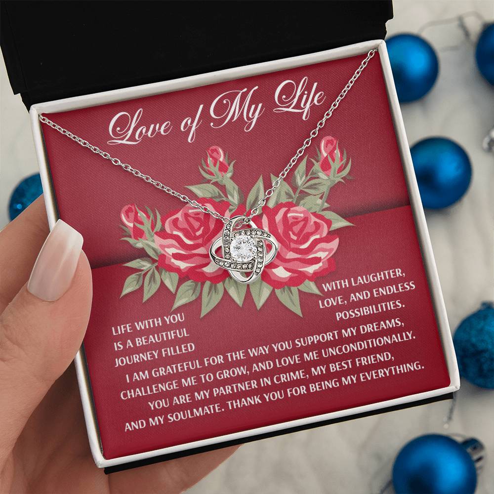 Soulmate - Endless Possibilities - Love Knot Necklace