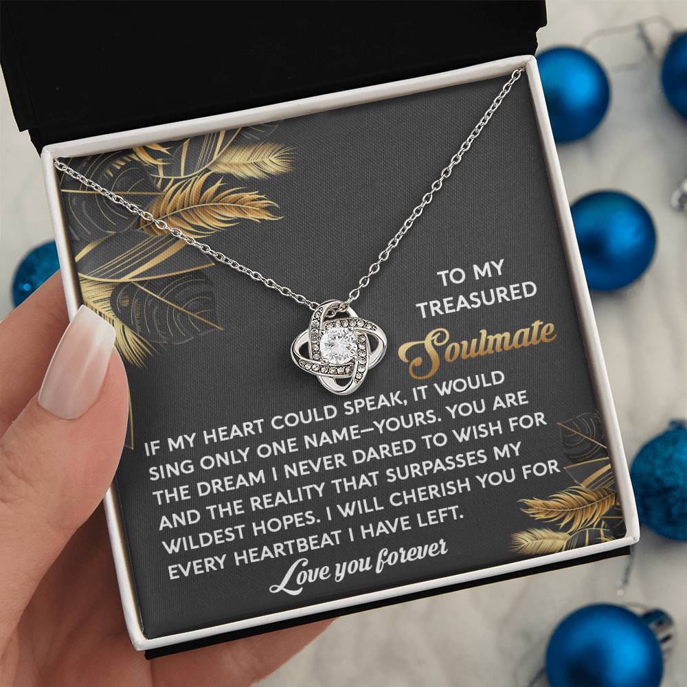 Soulmate - Wildest Hopes - Love Knot Necklace