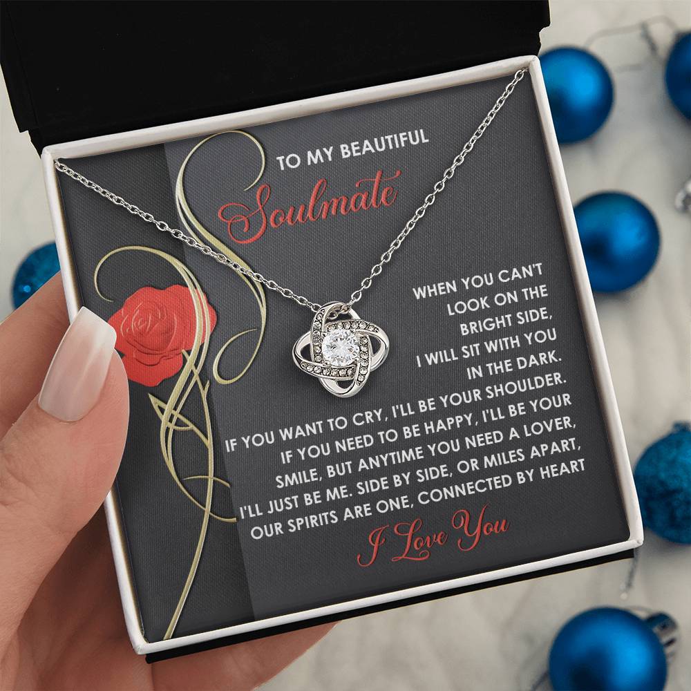 Soulmate - Be Me - Love Knot Necklace