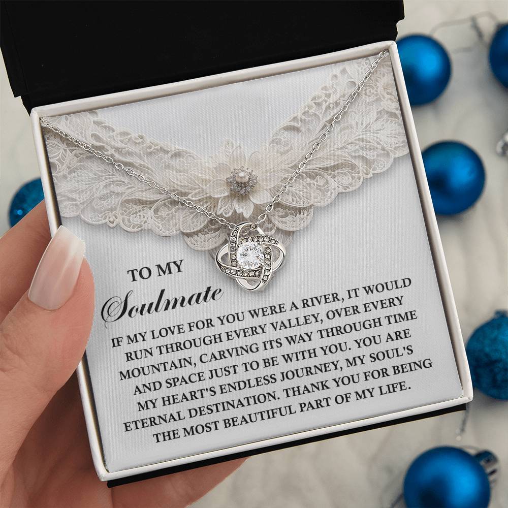 Soulmate - Eternal Destination - Love Knot Necklace