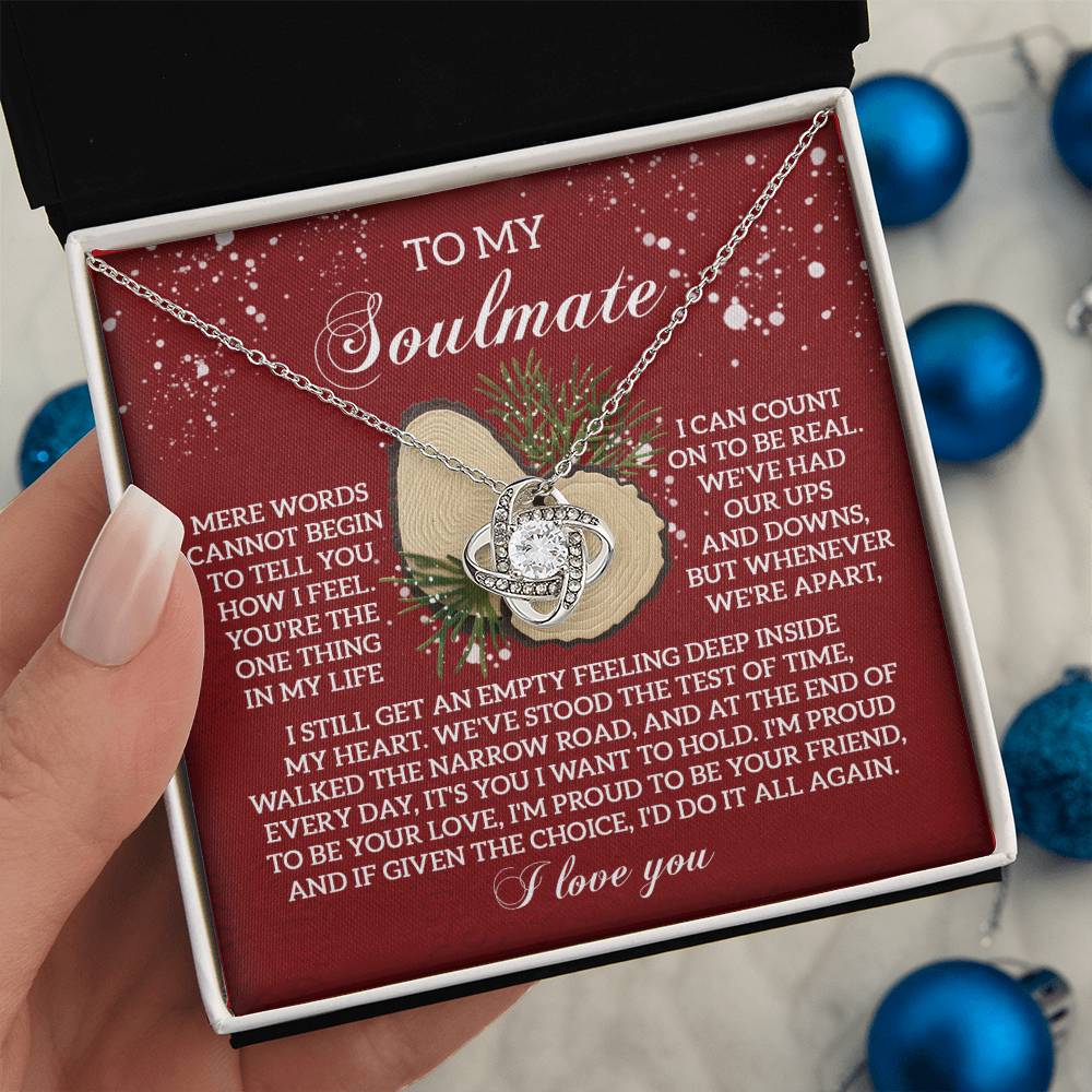 Soulmate - Test Of Time - Love Knot Necklace
