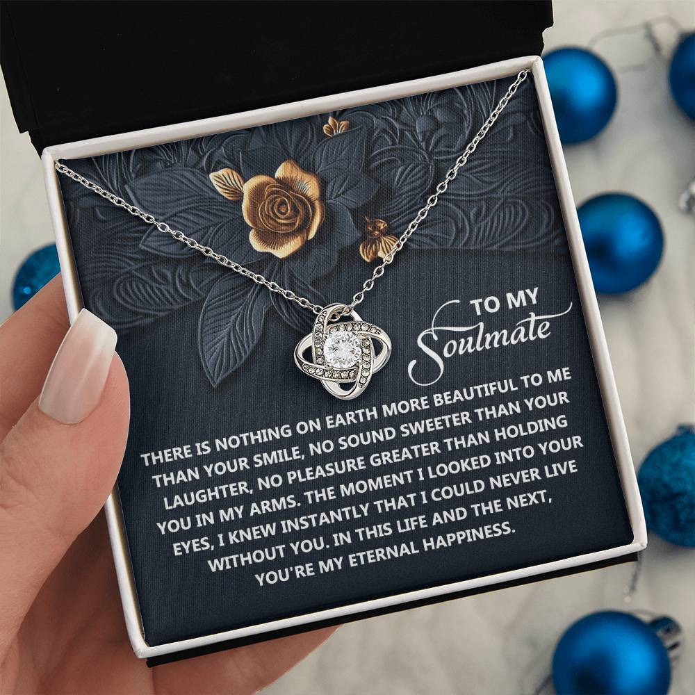 Soulmate - Eternal Happiness - Love Knot Necklace
