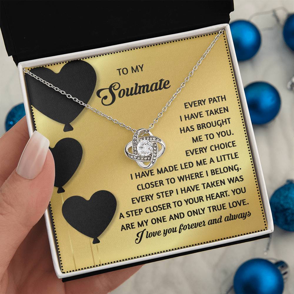 Soulmate - A Step Closer - Love Knot Necklace