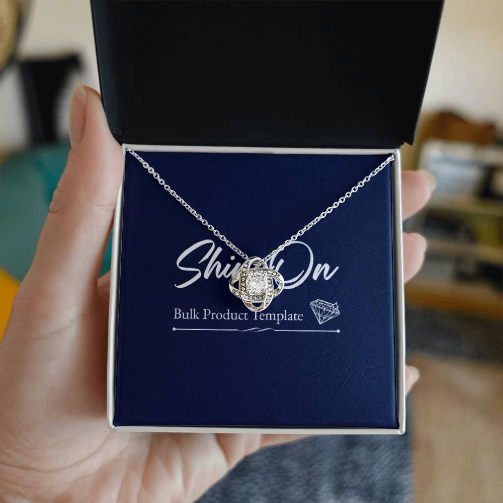 Collar de nudo de amor