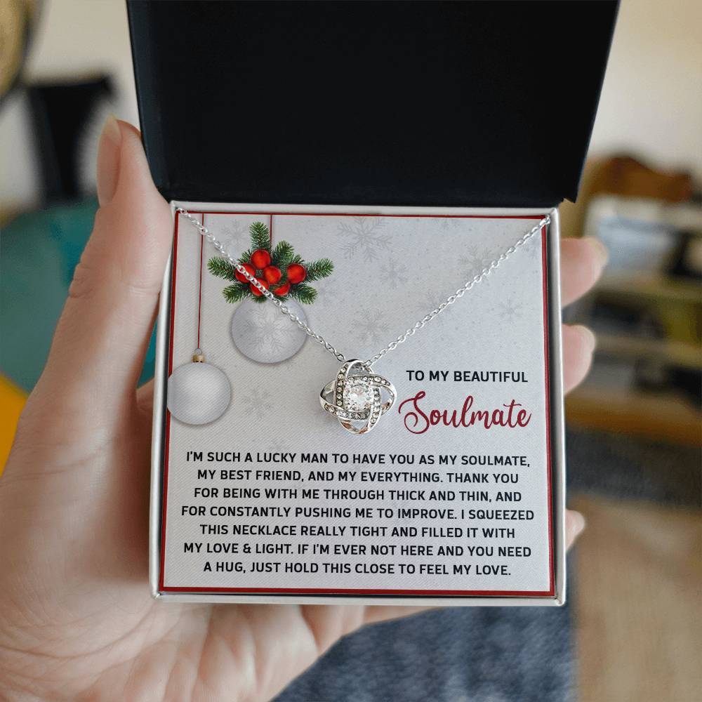 Soulmate - Feel My Love - Love Knot Necklace