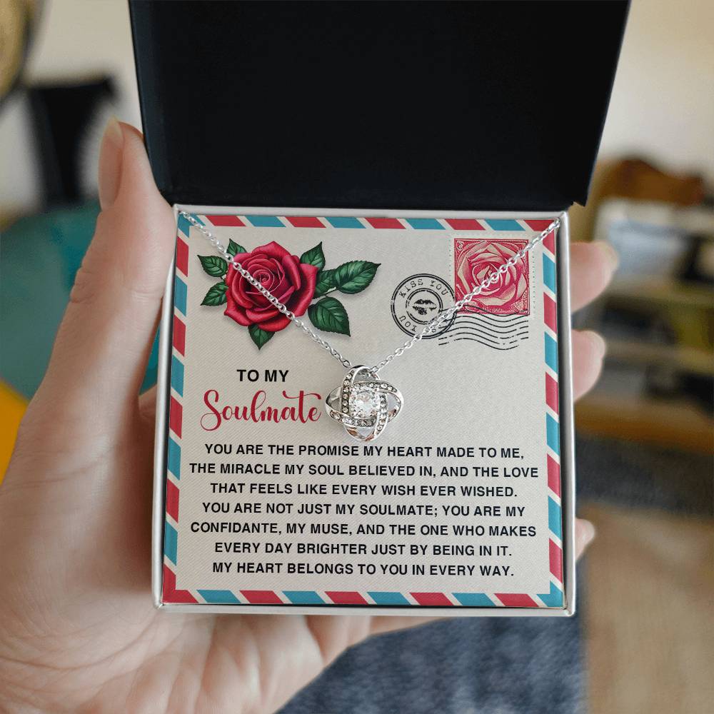 Soulmate - Made To Me - Love Knot Necklace