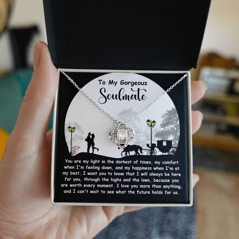 Soulmate - Holds For Us - Love Knot Necklace