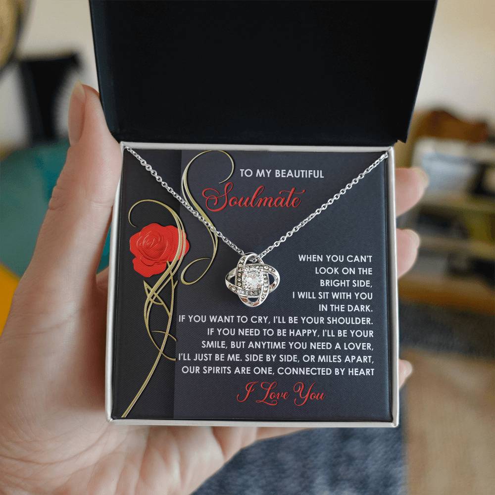Soulmate - Be Me - Love Knot Necklace