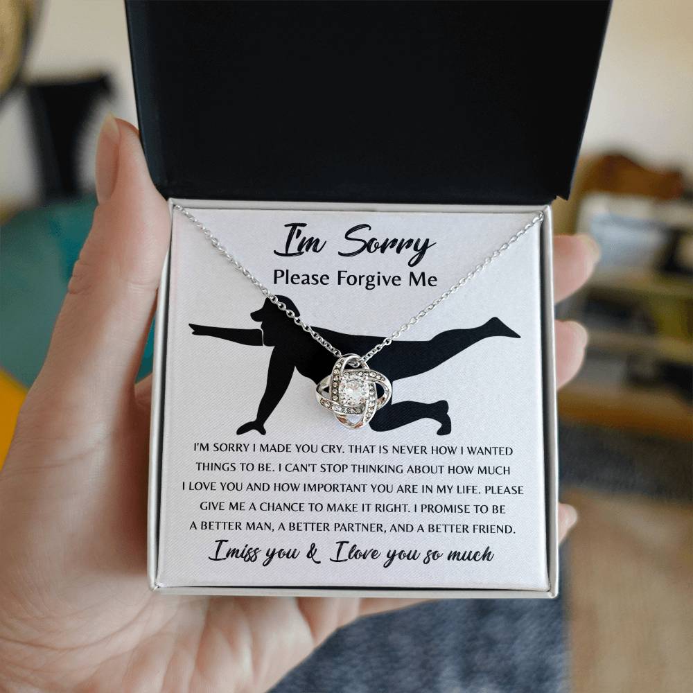 Sorry - Things To Be - Love Knot Necklace
