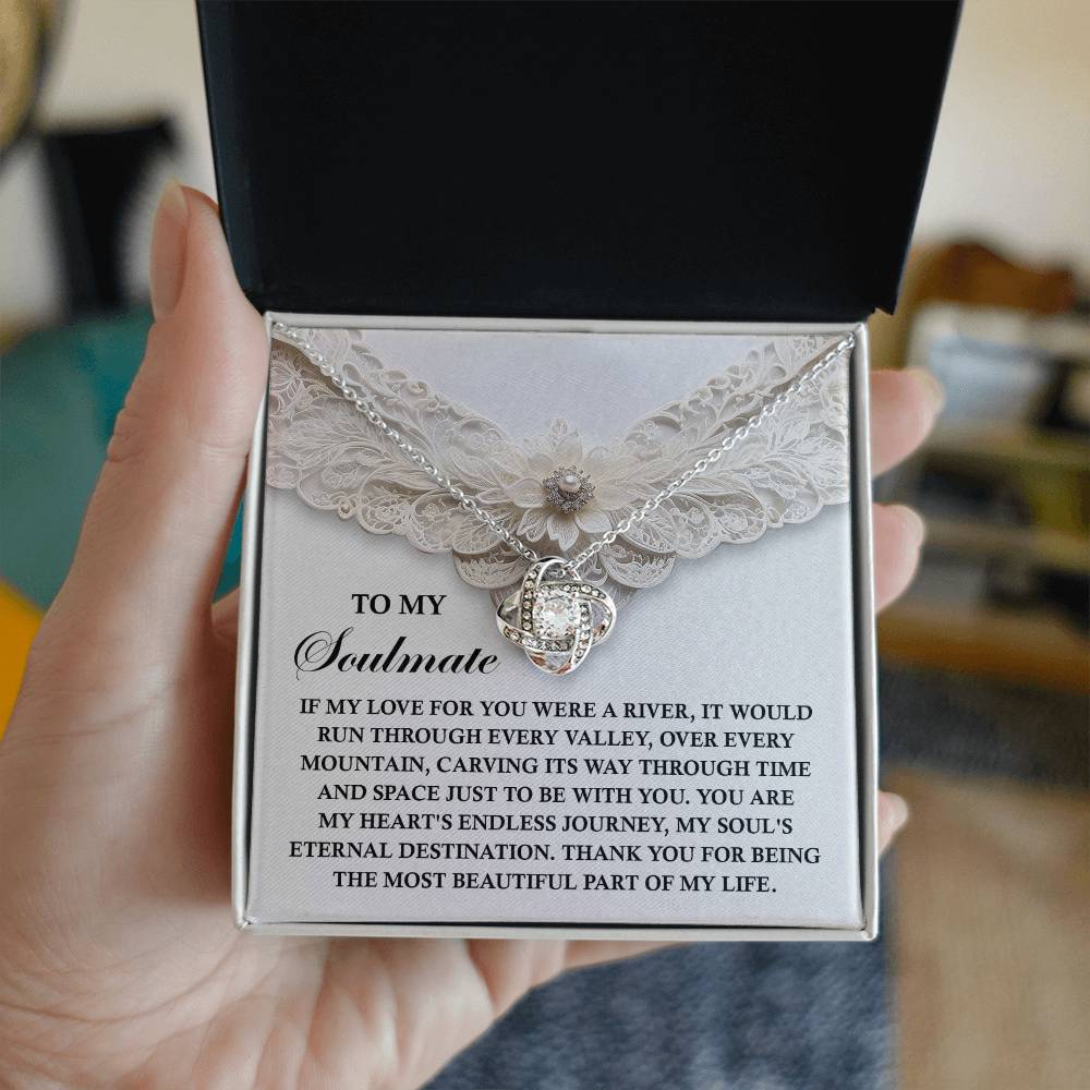 Soulmate - Eternal Destination - Love Knot Necklace