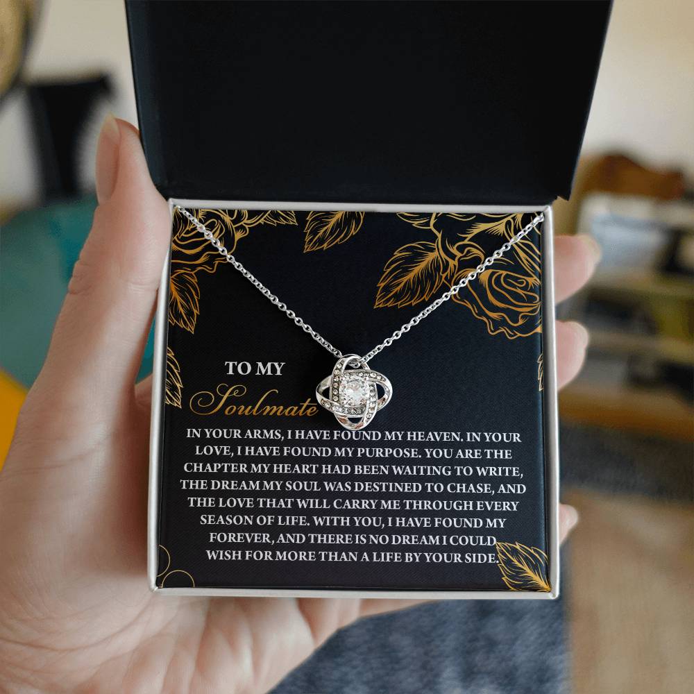 Soulmate - By Your Side - Love Knot Necklace