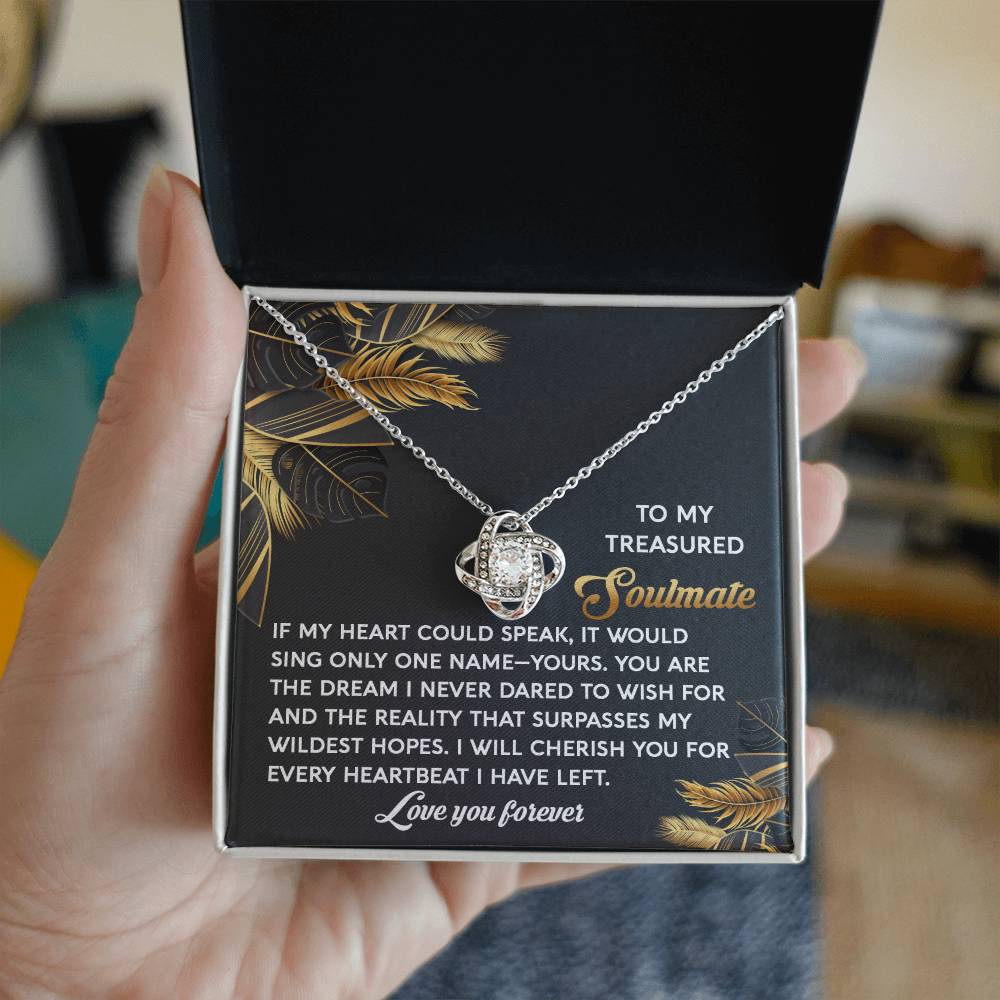 Soulmate - Wildest Hopes - Love Knot Necklace