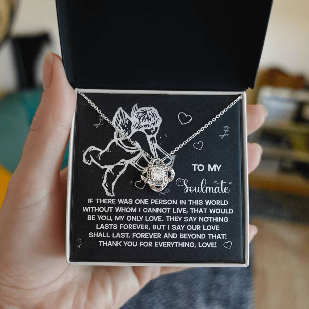 Soulmate - Lasts Forever - Love Knot Necklace