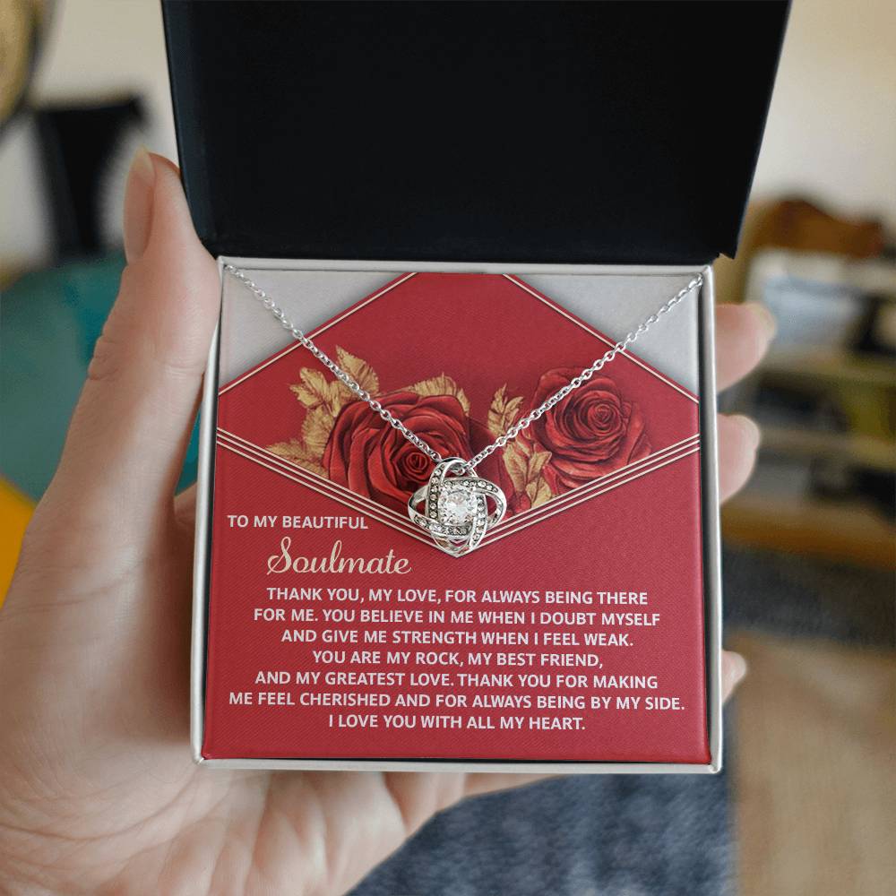 Soulmate - All My Heart - Love Knot Necklace