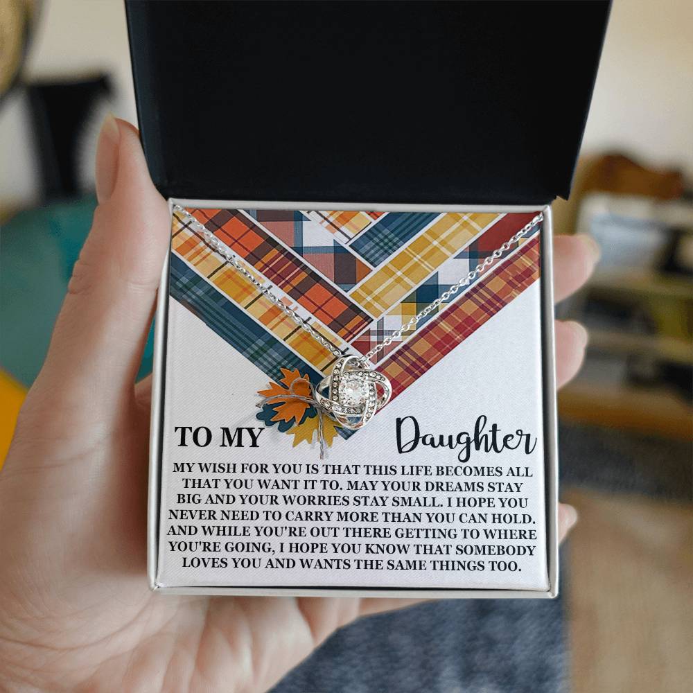 Daughter - The Same Things - Love Knot Necklace