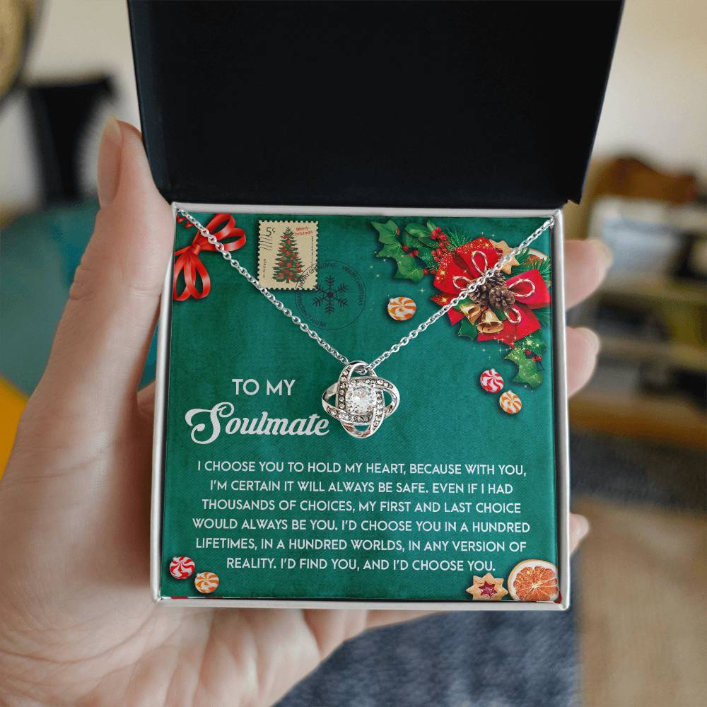 Soulmate - Be Safe - Love Knot Necklace