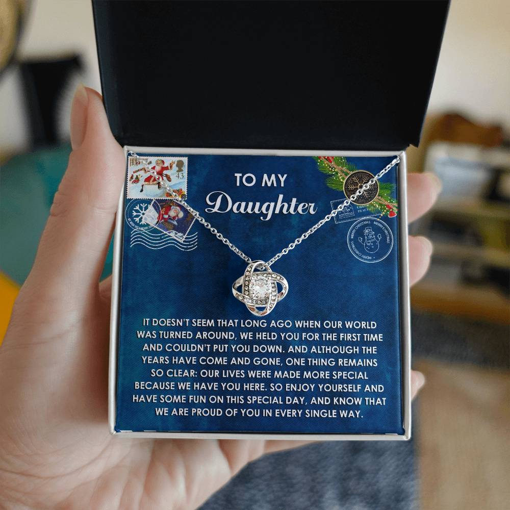 Daughter - Have You Here - Love Knot Necklace