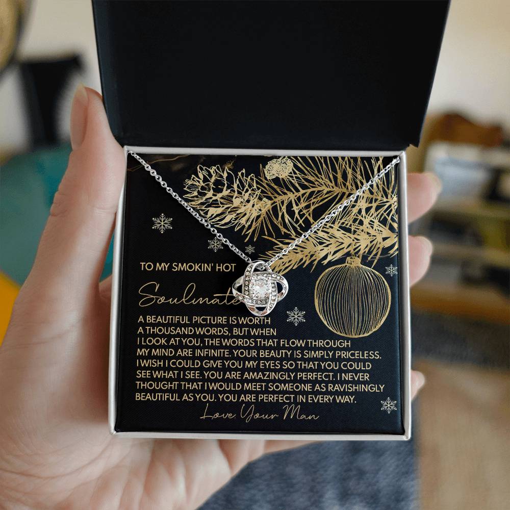 Soulmate - Amazingly Perfect - Love Knot Necklace