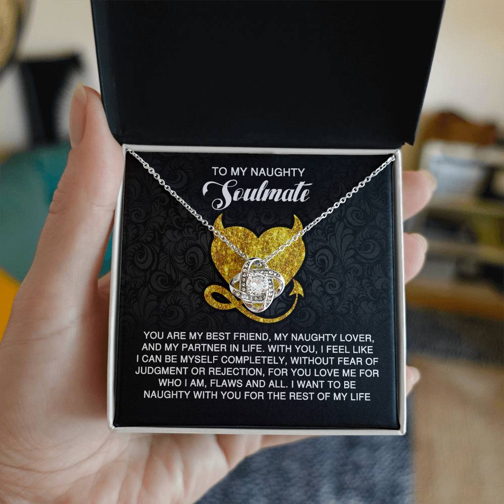 Soulmate - Naughty With You - Love Knot Necklace