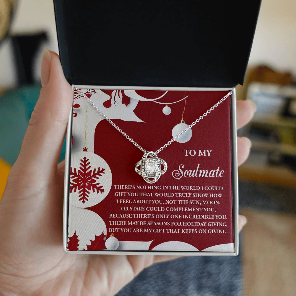 Soulmate - Holiday Giving - Love Knot Necklace