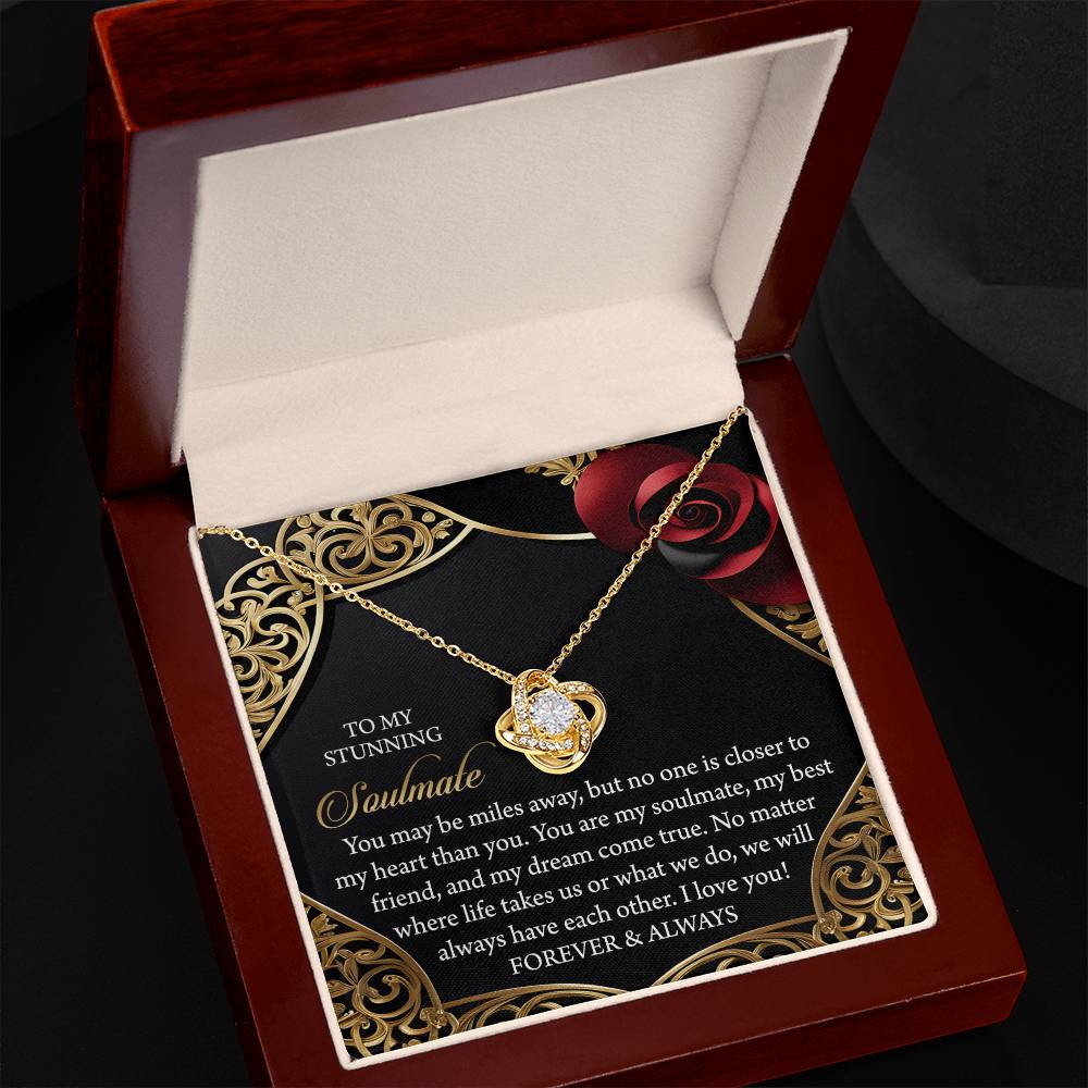 Soulmate - Have Each Other - Love Knot Necklace