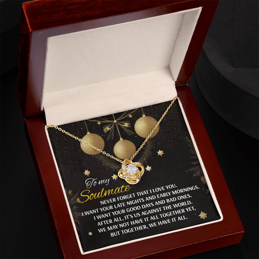 Soulmate - Have It All - Love Knot Necklace