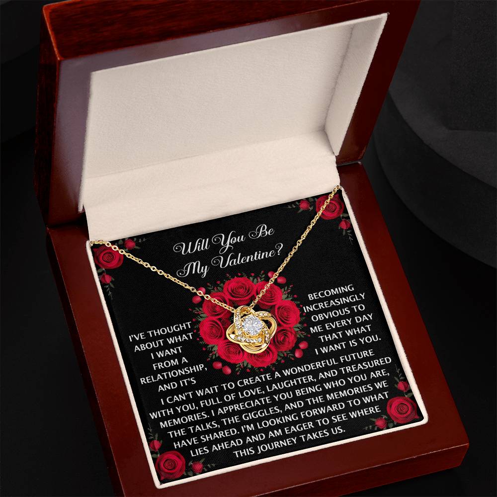 Soulmate - What I Want - Love Knot Necklace